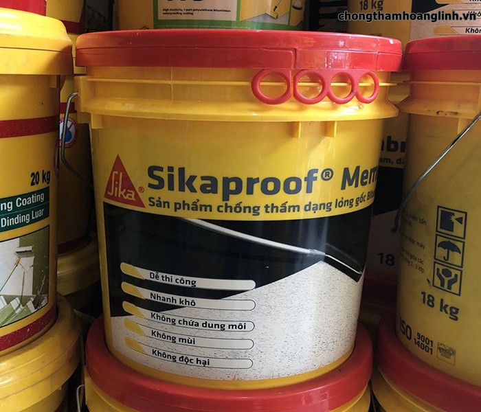 Chống thấm Sikaproof Membrane - Các loại chống thấm
